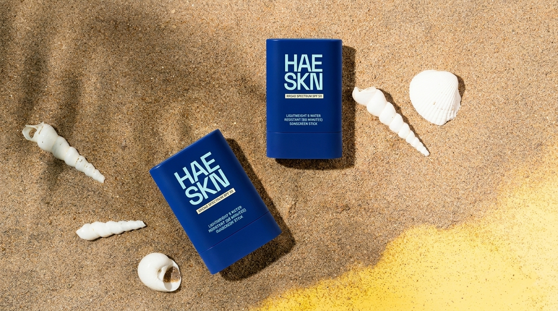 FDA-Compliant Sunscreen Sticks: HAESKN's Clear SPF