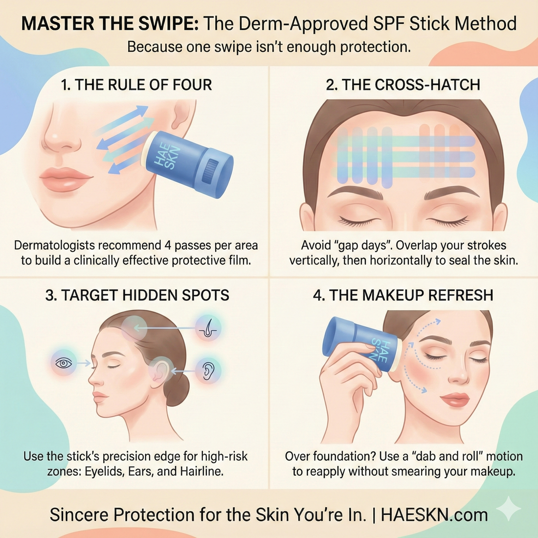 Master the Swipe: The Science-Backed Guide to SPF Stick Application